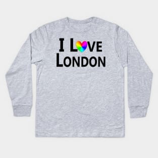 I Love London Kids Long Sleeve T-Shirt